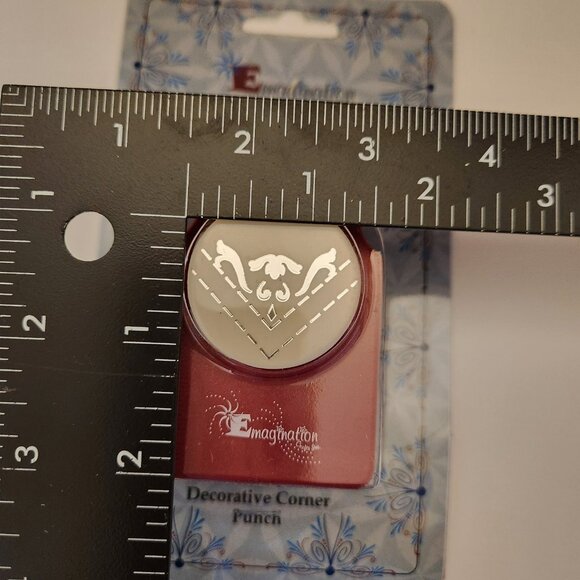 Corner Hole Punch Decorative Option 10 Emagination paper Scrapbook Craft Shapes - Picture 4 of 6